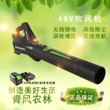 QFNL 格力博 24V48V 充电式轴流吹风机锂电鼓风机园林工具（高续航版）