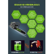 QFNL 格力博 82V无刷链锯 电锯 伐木锯 家用 电链锯（—电—充）