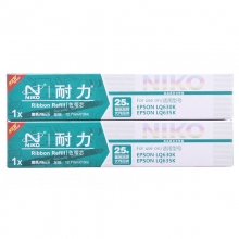 N LQ630K 黑色色带芯(10根装) (适用爱普生 LQ630K/635K/730K/735K/80KF)